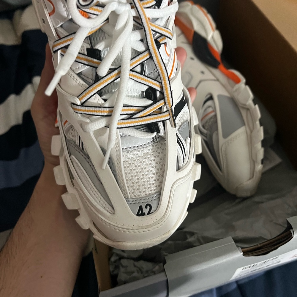 Balenciaga track white & orange - Picture 4 of 15